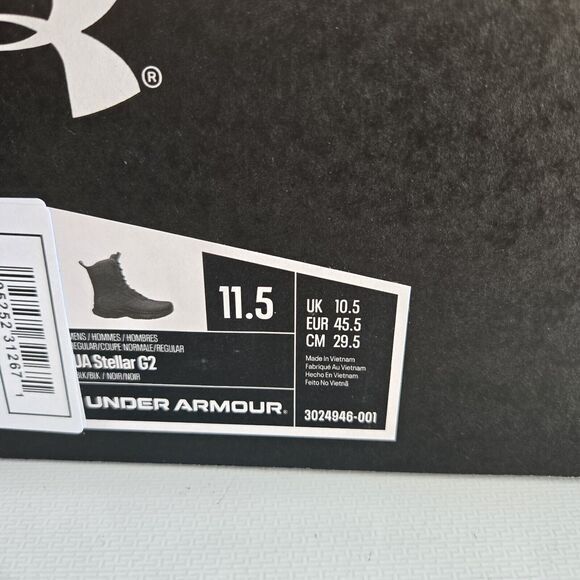 Under Armour 3024946 Men\'s UA Stellar G2 Tactical Duty Boots Black Size 11.5‎ main image 11